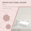 Dryer Face Towel Holder Box for Rectangular Face Wipes, Facial
