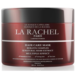 LA RACHEL Hair Care Mask | 1 Formula, 4 Benefits: Nourishes, Strengthens, Hydrates & Protects | Restores Shine & Softness | Deep Conditioning Treatment for Dry, Damaged, and Frizzy Hair Paris