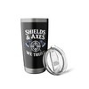 shields and axes we trust american viking norse mythology Stainless