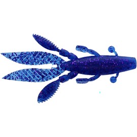 YAMAMOTO BAITS 4.5" FLAPPIN' HOG / 5 Pack/Boujee Blue