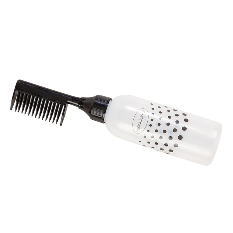 MEELYHOME Professional Hair Dye Comb Empty Bottle with Applicator Comb
