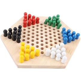 Juego de Damas, Tablero Hexagonal de para ni os (Exclusivo de Mxico)