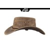 Black Jungle Kimbolton Leather Western Hat Australia Cowboy Hat, charcoal