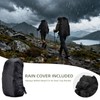 LibSkyln Hiking Backpack, 90L Camping Backpack, Water Resistant Lightweight Outdoor