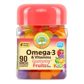 Vitaminas Para Niños En Gomitas Omega 3 Vitamina D Y E