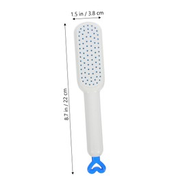 Ipetboom Retractable Hair Detangler Comb for Women Portable Hair Styling Tool Fine Teeth for Home and Travel