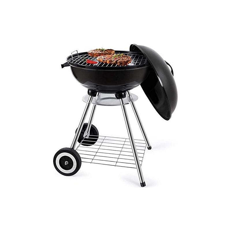 Duke Grills Omaha Charcoal Kettle BBQ Grill - 18” x