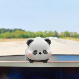 Cute Furry Animal Rear View Mirror Accessories, Car Center Screen Decoration Car Dashboard Ornament, Car Decor Car Mirror Charm Car Accessories Interior for Women/Men