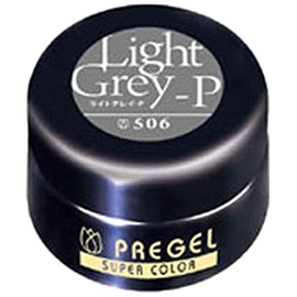 purijeru Super Color EX Light Grey – P G PG – SE506 4-Colored Gels UV/LED Compatible