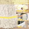 VOUBIEN Commercial Mop Industrial Cotton Mop with Extra Replacement Mop