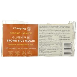 Clearspring Org Gluten Free B rice Mochi 250 g (order 6 for trade outer)