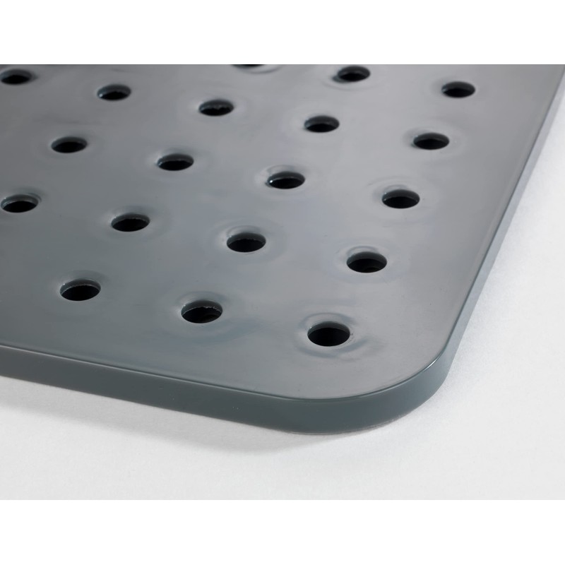 WENKO Sink Insert Crystal Square Grey