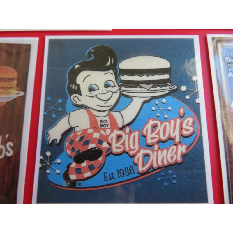 Big Boy Bob's Big Boy, Original Double Deck Hamburgers Lot