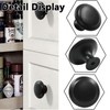 16 Pack Black Door Knobs, Drawer Knobs, Cupboard Door Knobs