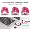 ATNKE 2Pcs LED Lighted Beanie Hat,USB Rechargeable 4 LED Running