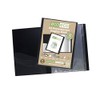 eco-eco A4 50% Recycled 10 Pocket (20 Views) Black Professional