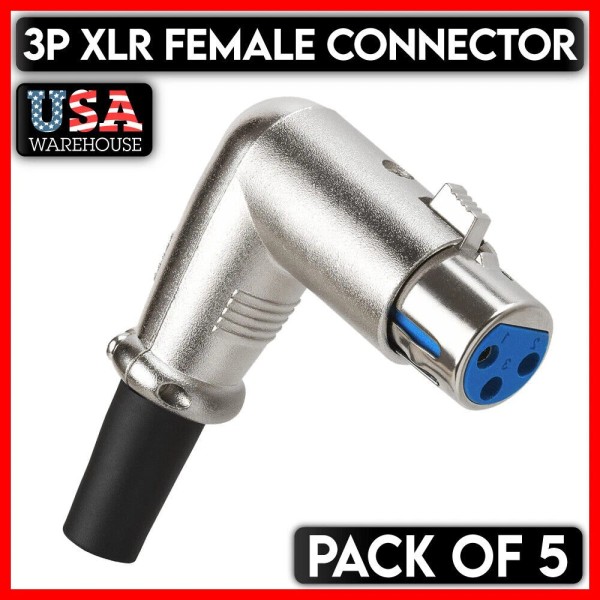 Microphone, Mixer, Audio Interface, Amplifier, Studio Monitor, PA XLR Female