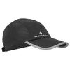 Ronhill Running, Fortify Waterproof Cap, All Black, Size S/M