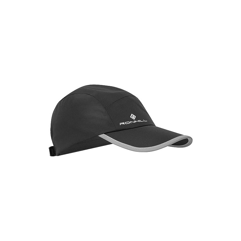 Ronhill Running, Fortify Waterproof Cap, All Black, Size S/M