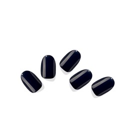 Shop Gel Extreme Black Sticky Gel Nails 16pcs / 샵젤 익스트림블랙 붙이는 젤 네일 16pcs