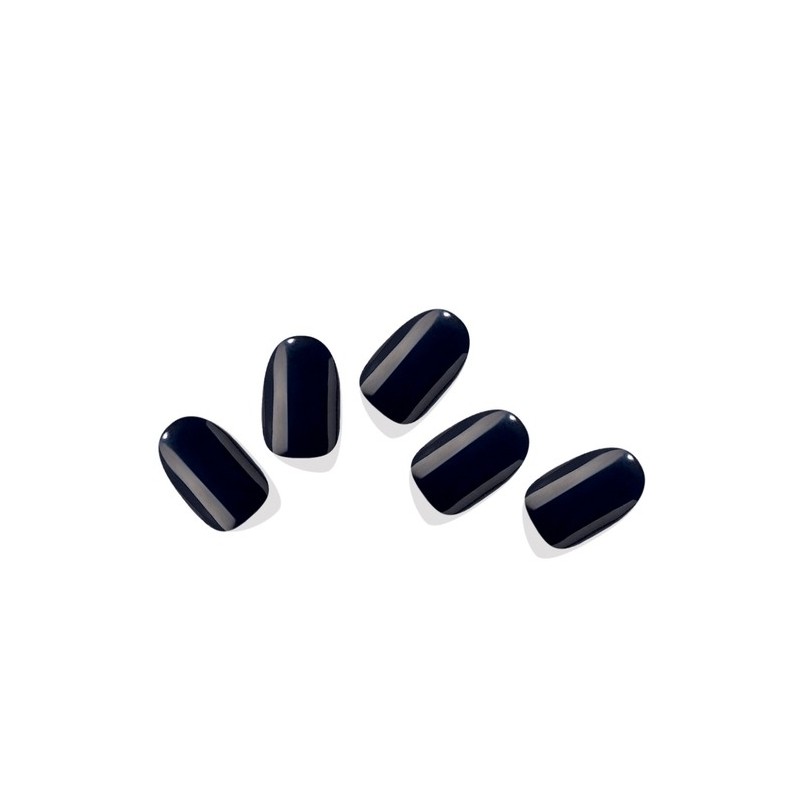 Shop Gel Extreme Black Sticky Gel Nails 16pcs / 샵젤