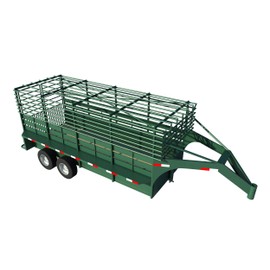 Flat Deck Carrier: 16' Gooseneck Trailer Plans - Build Your Own!