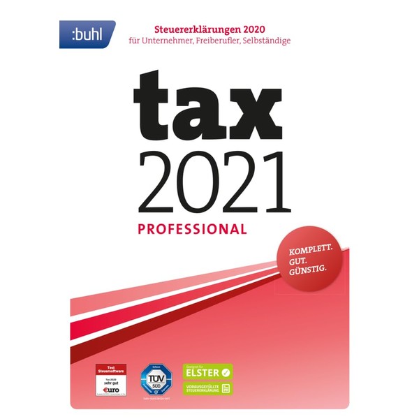 Buhl data service GmbH Tax 2021 Professional (für Steuerjahr 2020