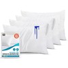 Utopia Bedding Set of 12 Waterproof Pillow Protectors with Zipper