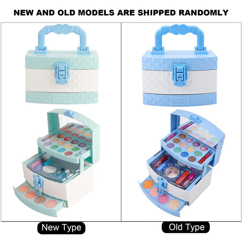 Children Makeup Box Girls Predend Play Cosmetics Set