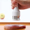 1 PCS Sharp Steak Tenderiser,Meat Tenderiser Needle,Tenderizer Tool,White.