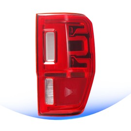 Led Tail lights Compatible with 2019 2020 2021 2022 2023 Ford Ranger XLT Lariat w/Blind Spot Rear Brake Turn Signal Lamp Assembly Replace OEM KB3Z13404G (Right Passenger Side)