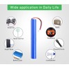 Moriyuan Home 7.4 Volt 2000mAh Li-ion Rechargeable Battery Pack with