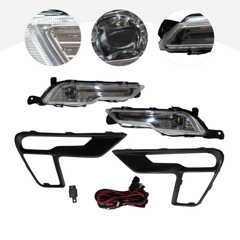 YIYIBYUS for 2018 2019 Ford Explorer Clear LED Fog Light