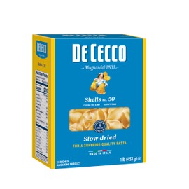 De Cecco Semolina Pasta, Shells No.50, 1 Pound (Pack of 12)