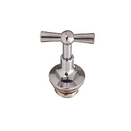 CORNAT TEC301401 1/2-inch Dull Chrome Valve Top Part Bar