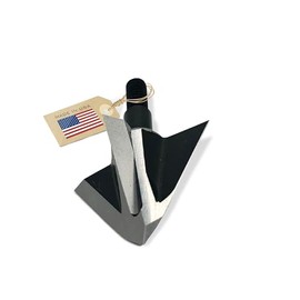 Vantage Point Archery VPA 1 1/16" 2 Blade 150 Grain Right Omega Single Bevel with Bleeders Broadhead, Screw-in, S7 Premium Tool Steel 56-58 Rockwell, 3 Pack, Made in The USA