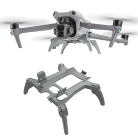 XBERSTAR Landing Gear for DJI Air 3 Drone Foldable Tripod Landing for DJI Air 3 Drone Accessories (Gray)