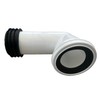 Bent WC Toilet Pan Connector 4'' (100mm/110mm) - 90 Degree