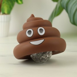 Gift Republic Party Pooper LED Light-up Poop Emoji Bath Toy Fun Colourful Underwater Disco Light Hot Tub / Splash Pool Waterproof Light Gift for Kids and Adults