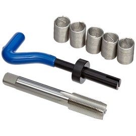 E-Z Lok EK51220 Metric Helical Threaded Insert Kit, 304 Stainless Steel, M16-1.5 Thread Size, 32 mm Installed Length (Pack of 5), Silver