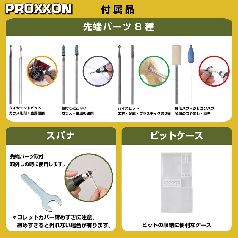 PROXXON Mini Router MM30 Storage Case Version No. 26800-SK