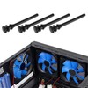 ECSiNG 50Pcs 43mm Cooling Fan Mount Screw Anti-Vibration Rubber Fan