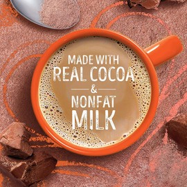 Swiss Miss Pumpkin Spice Hot Cocoa Mix, made with Premium Imported Cocoa and Real Non-Fat Milk! Gluten Free, No Artificial Colors, Flavors, Preservatives, or Sweeteners. 1 Box of 8 Envelopes.