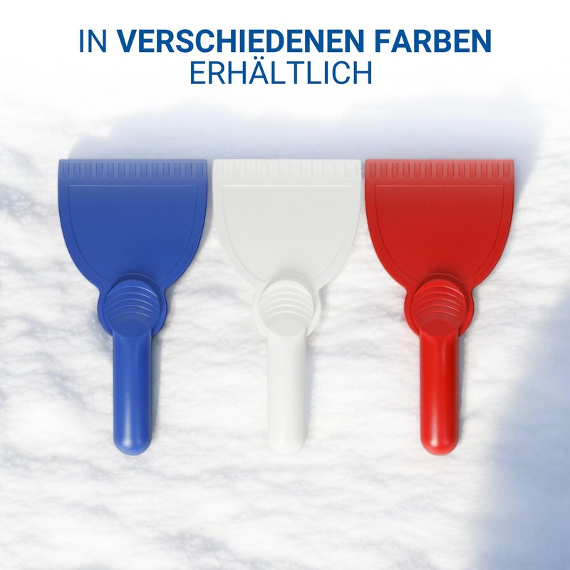 Car Ice Scraper with Handle - Ice Scraper with Non-Slip
