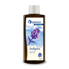 Spitzner Eisminze Saunaaufguss minzig-kühl 190 ml – Wellness Sauna Aufguss für zuhause, minziger Saunaduft für geistige Frische, natürliches Saunakonzentrat
