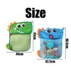 HDGSAFD 2 Pieces Dinosaur Shaped Storage Bag, Bathroom Storage Bag,
