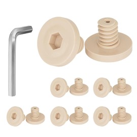 Swozzto - 12 piezas de pernos de repuesto para cobertizos de almacenamiento con destornillador, compatibles con cobertizos de almacenamie...