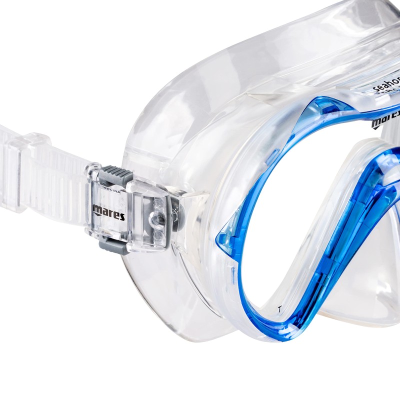 Mares Aquazone Seahorse Children's Mask, Unisex Blue Trasparent, One Size