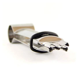 PME Bow Serrated Crimper,Silver,L