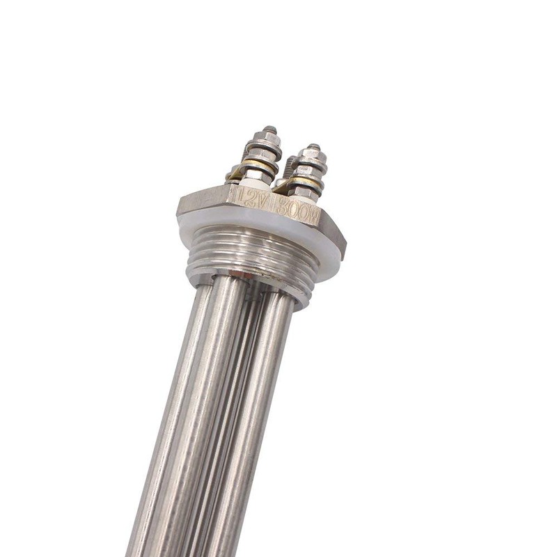 DERNORD 12V 300W Immersion Heater Submersible Water Heater Element Stainless
